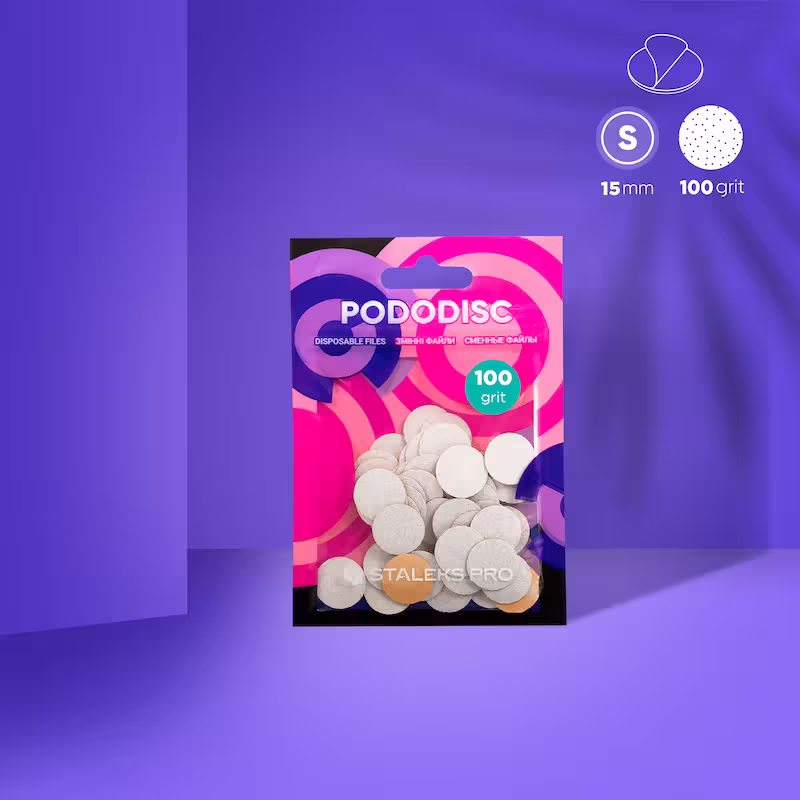 Pododisc brusni papiri za pedikuru disk S 100/50 kom.