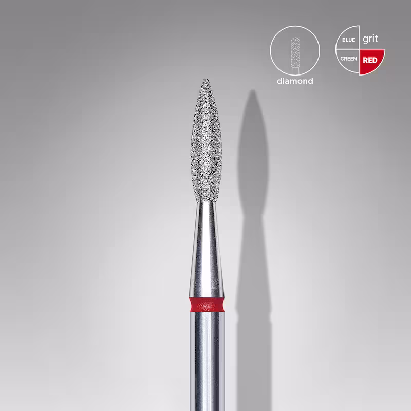 Nastavak za frezu za nokte Expert Red Flame